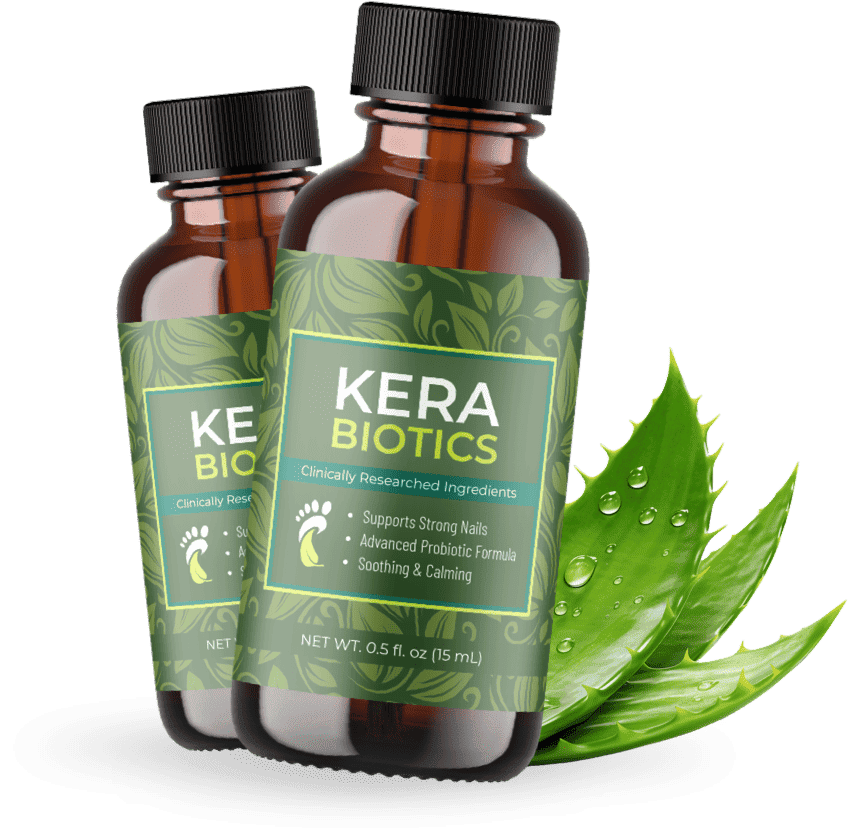 KeraBiotics serum bottle