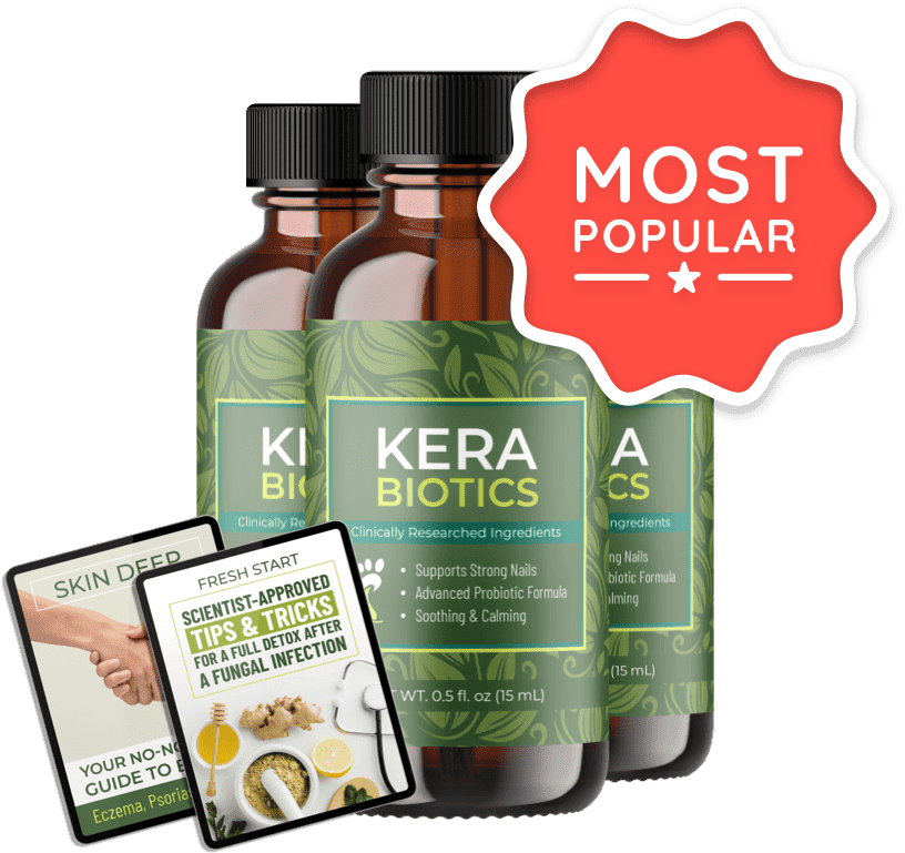 KeraBiotics 3 bottles